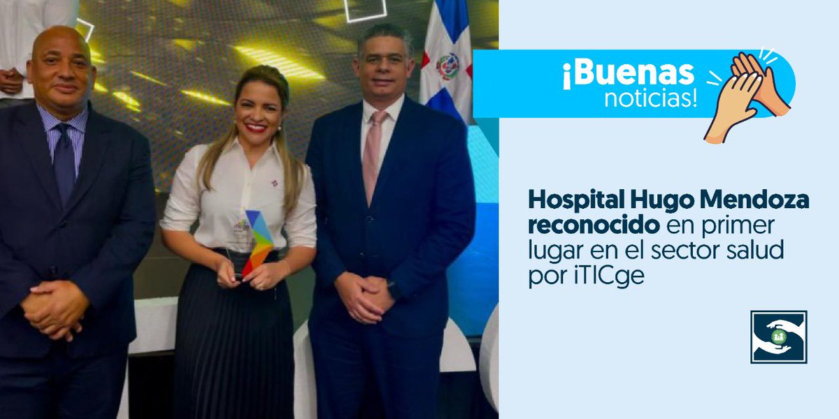 SNSRDO's tweet photo. 🏆El @HPHMRD fue reconocido este lunes en primer lugar por el uso tecnológico en el sector salud, durante la novena entrega del Índice de Uso de Tecnologías de la Información y Comunicación e Implementación de Gobierno Electrónico #iTICge2022. 

Más en 👉🏼https://t.co/XpvUVe6xsi https://t.co/mJeEEWIkdW