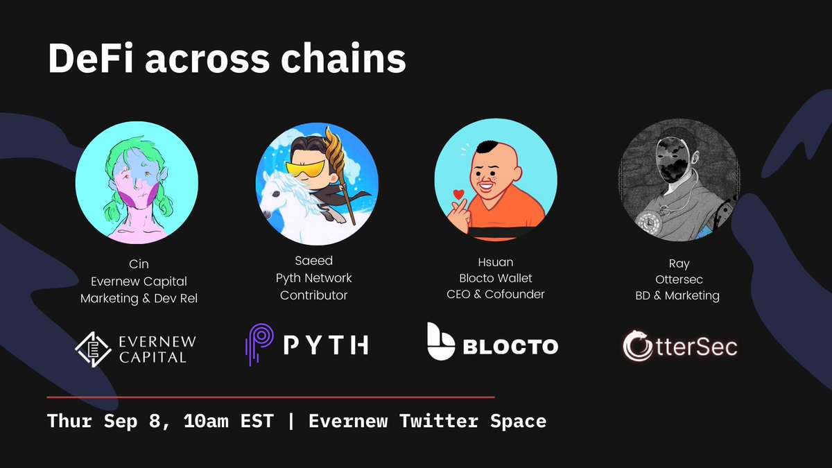 Join the discussion, send questions in the comments. We'll open up the stage towards the end for questions!

Thursday Sep 8, 10am EST
📅 Register: x.com/i/spaces/1dRKZ…