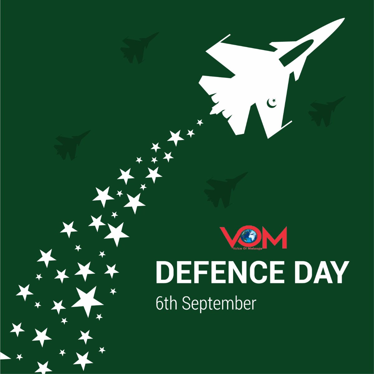 VOMGlobal's tweet photo. 6th Defence Day of Pakistan reminded of the unprecedented courage and matchless valour displayed by the jawans of our Armed Forces who have support and backing of the entire nation.
#ISPR #PAKISTANARMY #PAF #DGPRNAVY #PAKISTANNAVY #PakistanAirForce #pakistanzindaababd https://t.co/VPnGN4uYMz