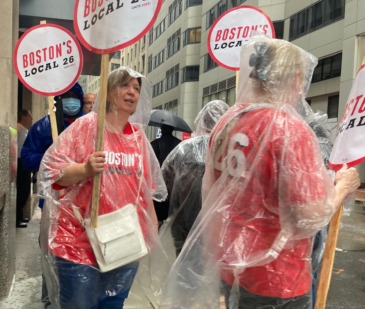 UNITEHERE26's tweet photo. @UNITEHERE26 workers are calling on Magna Hospitality Group to settle a fair contract at the Hyatt Centric Hotel. It's been more than a year since workers voted for the union. https://t.co/9NrwgR6dob
