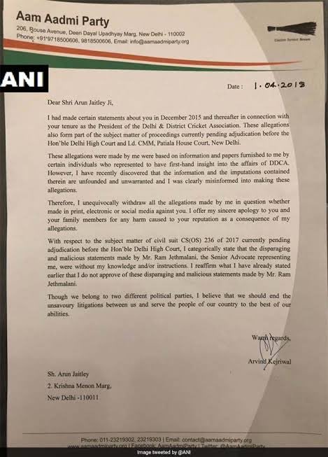eshwar_n's tweet photo. @ArvindKejriwal ji, when can I expect century of apology letters?
@AamAadmiParty
#AAPias @LtGovDelhi https://t.co/3AJVbw7Vck