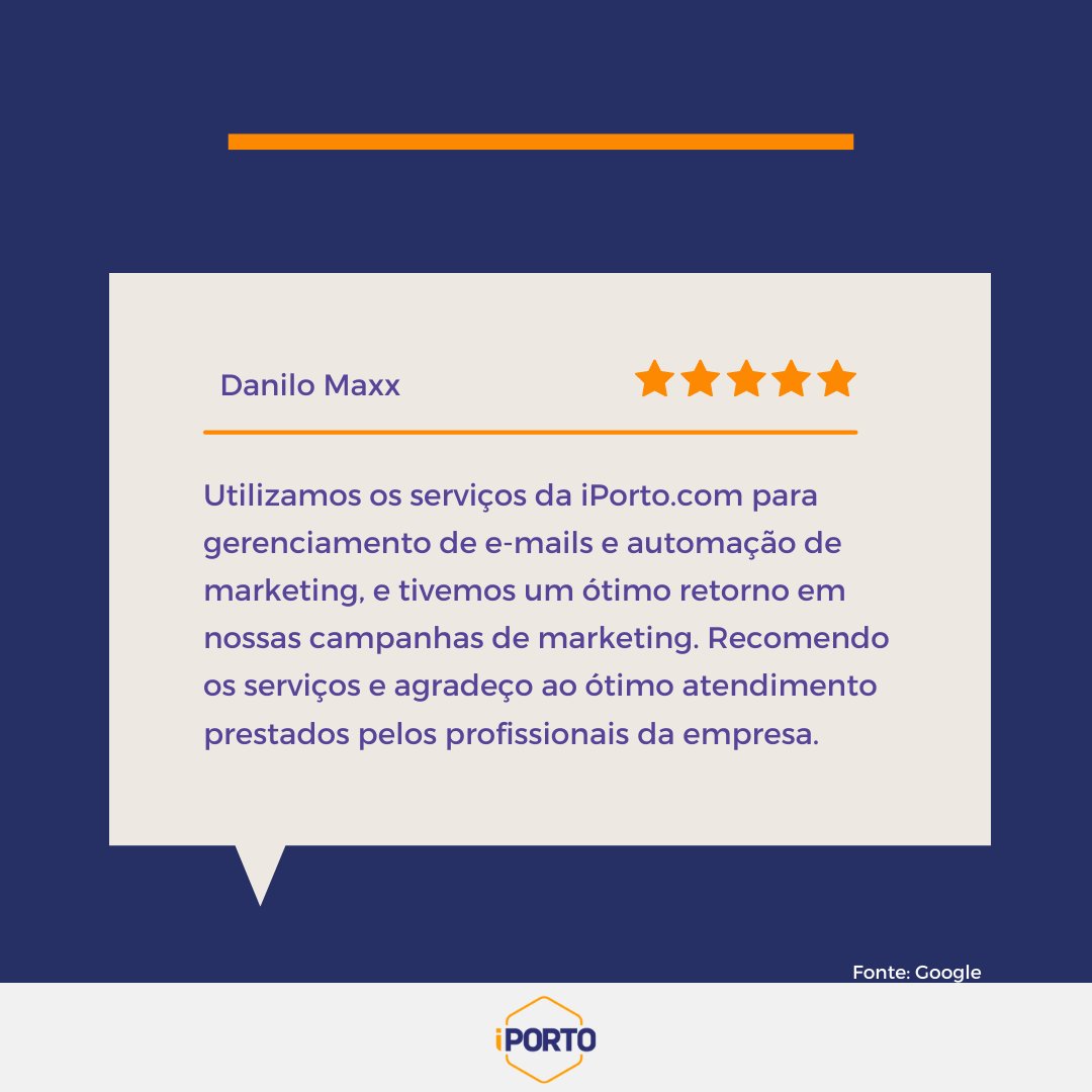 iPORTO's tweet photo. Iniciando a semana com depoimento por aqui ✨

Aqui na iPORTO a cada feedback de cliente, fortalecemos ainda mais nossos valores: Inovação, proatividade e atendimento cuidadoso.

#B2B #B2C #marketingdigital #emailmarketing #depoimento https://t.co/7s6IhATlUJ