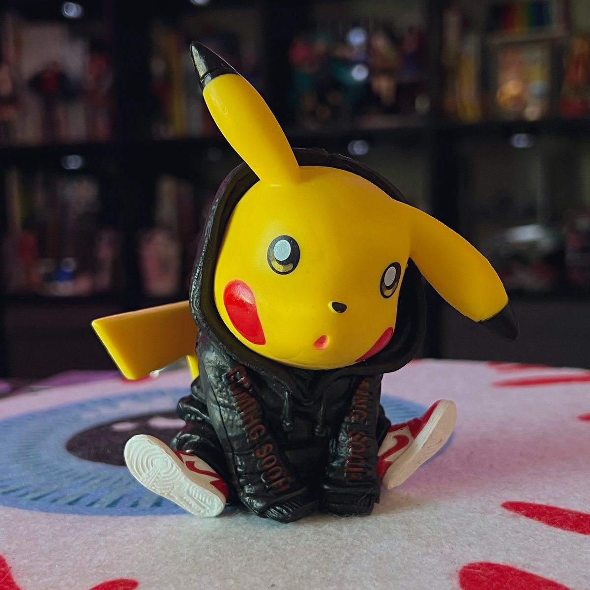 GrazCore's tweet photo. Bika goin too hard with his Dunks and Supreme. #bootlegpokemon https://t.co/fvtMIbtjPf