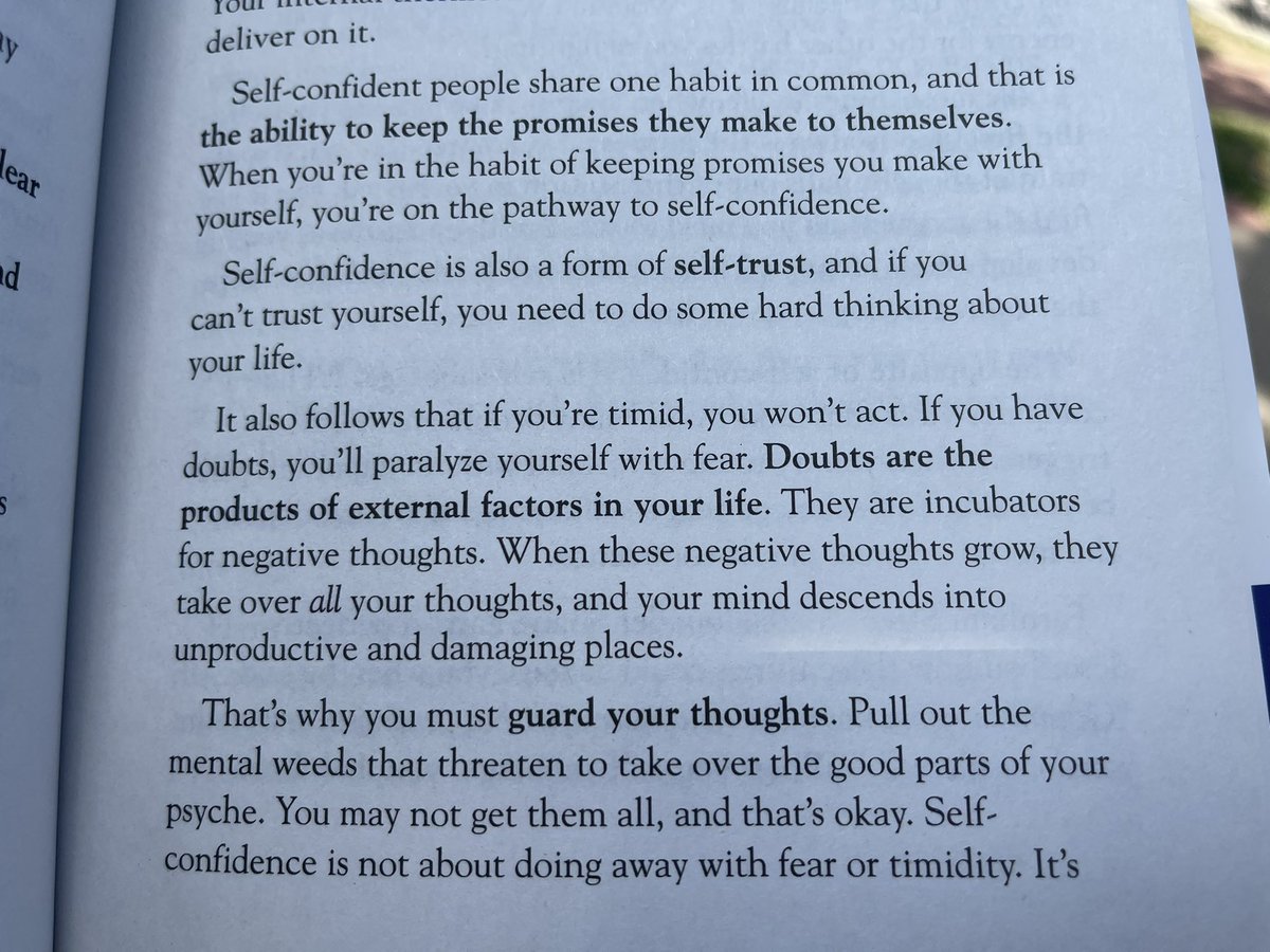 DarrinMPeppard's tweet photo. “Doubts are the products of external factors in your life” via @EdMylett in #ThePowerofOneMore - the incubators of negative thoughts…
#RoadToAwesome #WhatImReading https://t.co/ISsKC5fLBa