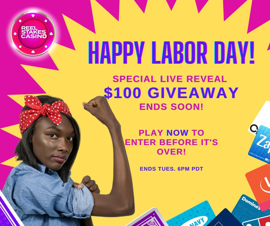 GameKnightApps's tweet image. Happy Labor Day! Today is the perfect day to play for chance to win our special Live Reveal $100 giveaway, ending tomorrow night, during our Live Reveal Event on FB. #giveaway #winmoney

Enter now before it's over: bit.ly/3dRw2dq