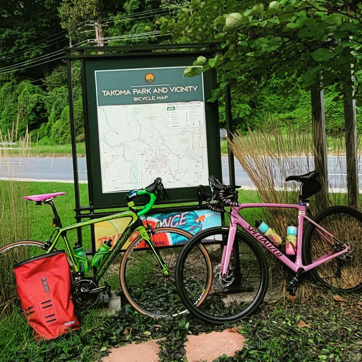 Chris_Roell's tweet photo. We put a little labor into #LaborDay as @MS_MooreED & myself rode a 51.5 mile Half-Century bike ride around the DMV today! #bikedc #bikemd #bikeva #bikedmv #bikedmvloop #halfcentury #urbanadventureride https://t.co/MpFddpI2eK