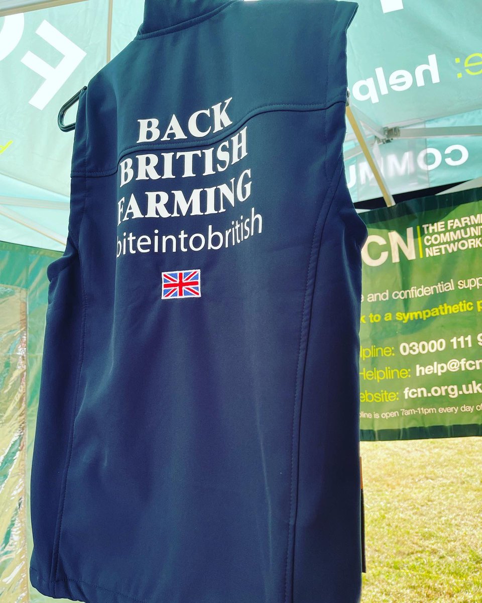 FCN_North's tweet photo. We are at the lovely @mukershow 🐑this week. Wasn’t it a great write up in @yorkshirepost #countryweek . Our #Yorkshire team of #volunteers will be at the ready with @FCNcharity merchandise and the very fashionable @BiteintoBritish @British_Farming 🇬🇧gilets! Just a £30 donation! https://t.co/QO1bzpDt0W
