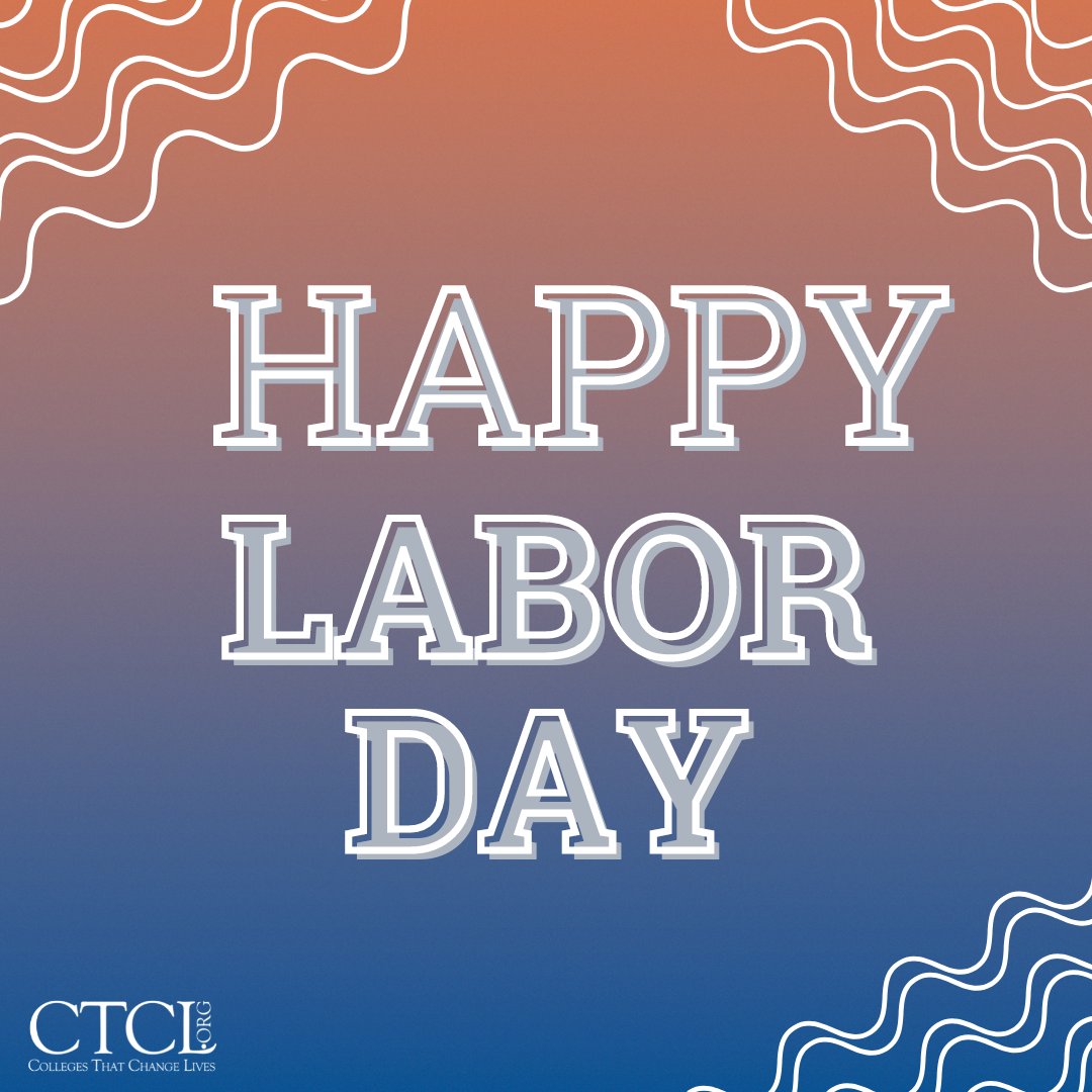 Celebrating all those who labor - in and out of the home - to sustain themselves, their families and others. With particular gratitude for all those who work in education to support students, families and the Future! #changinglivestogether #changinglivesonestudentatatime