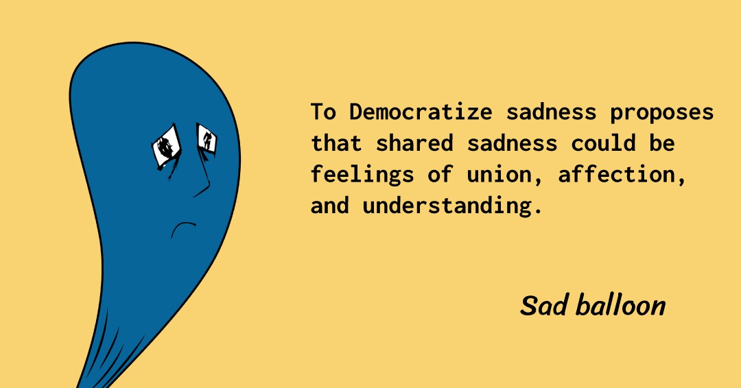 SadBalloon_'s tweet photo. I know you feel sad too and that's okay.🎈
.
.
#sadballoonfactory🎈 #sadballoon #nfts #blockchain https://t.co/WcPrbUASgQ