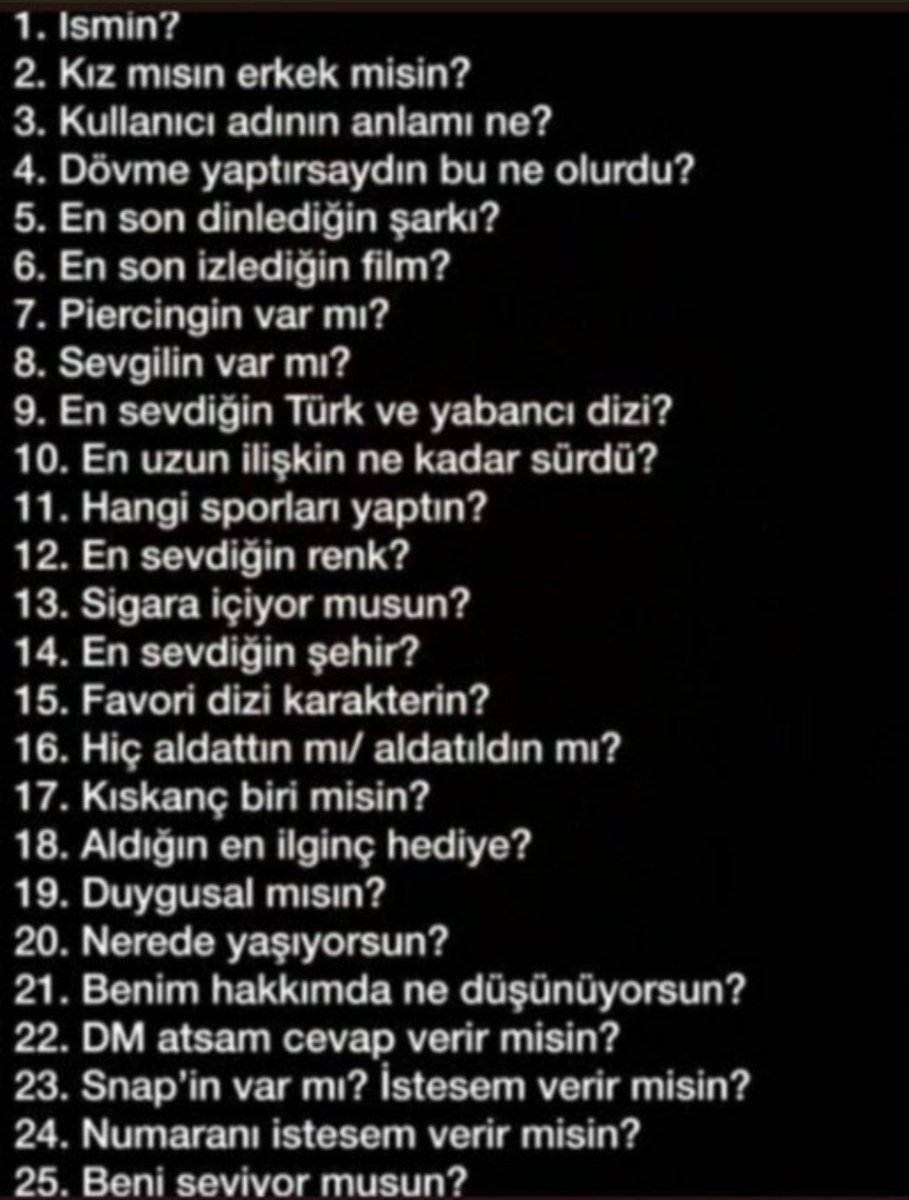 Merak eden çıksın plsss