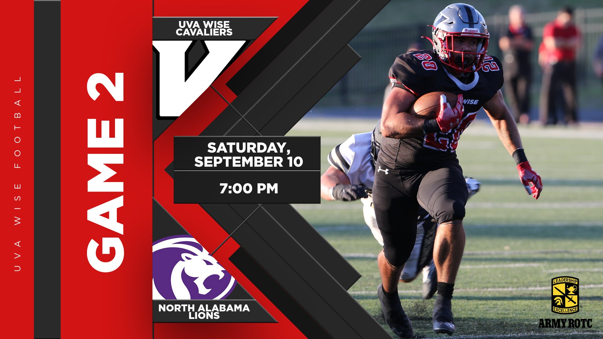 UVA Wise Athletics on X: 'Tonight we square off with a NCAA Division I FCS  foe! 