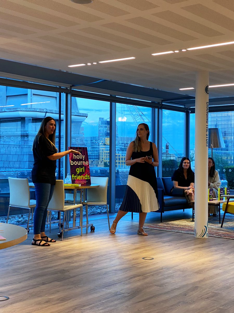 bookmarkthewall's tweet photo. Thank you @mcscaries @HodderPublicity for a lovely #bloggersparty celebrating launch of @holly_bourneYA newest novel #girlfriends which is out on Thurs! #booklaunch #BookTwitter #bookfriends https://t.co/bcFOaHk4B6