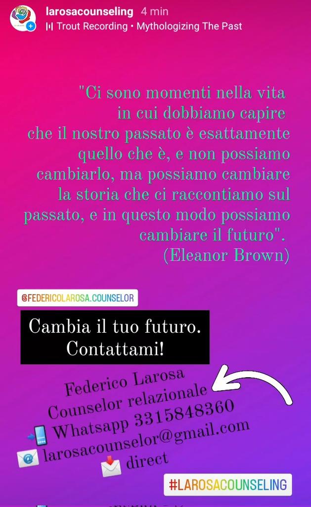 larosacounselor's tweet photo. #larosacounseling @FedericoLarosa #passato #futuro #counseling https://t.co/4rpgVs9Ru6