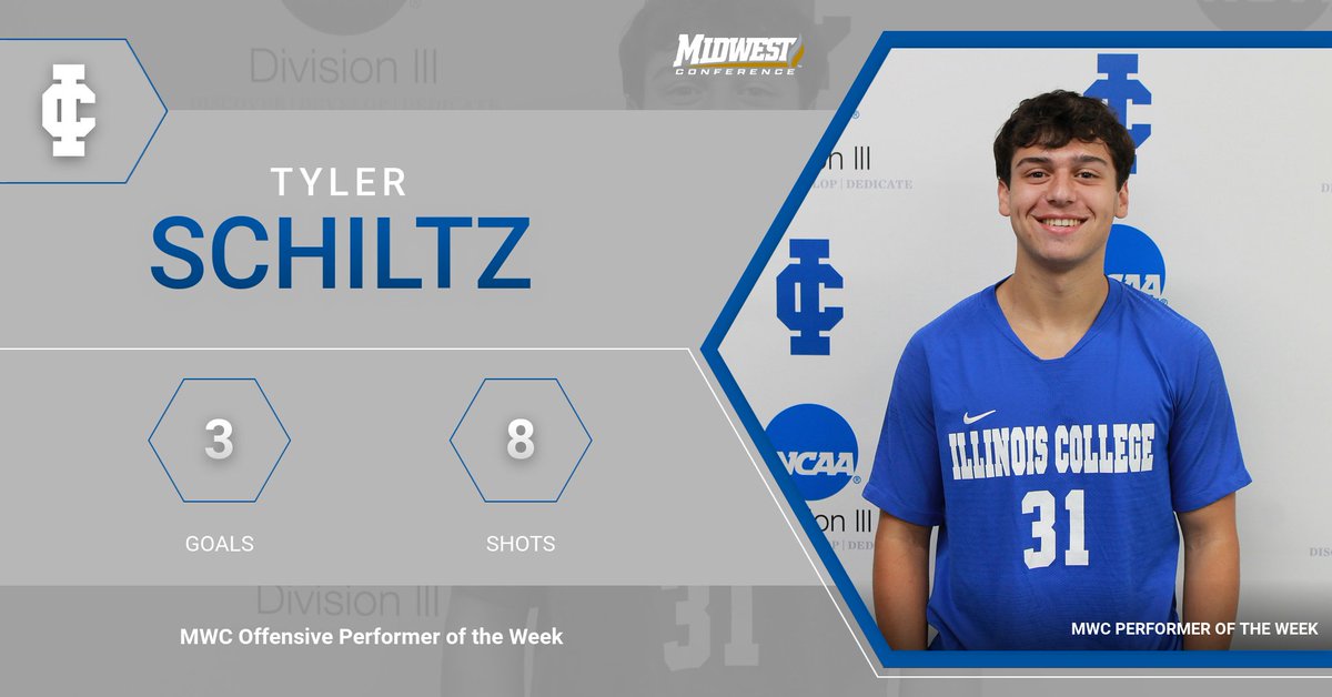 MSOC| Congratulations to Tyler Schiltz on being named MWC Offensive Performer of the Week!! #GoBlueboys #ICAthletics
bit.ly/3ATK1Lk