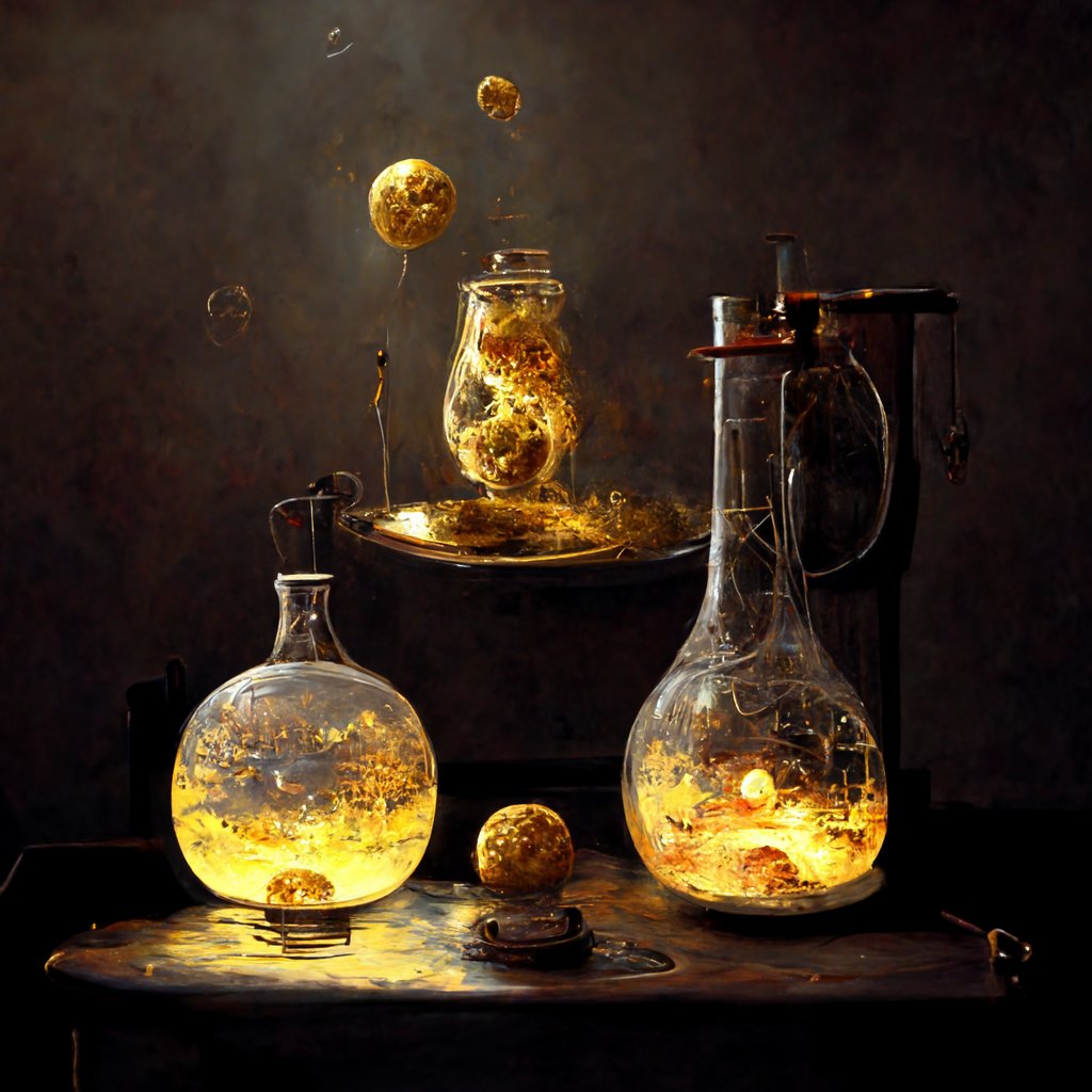 Chetta_milk_lab's tweet photo. #HiddenBeauty of Breastfeeding Series

"We Call it Liquid Gold" 

#bioart #labdecor #AI meets #photoshop #breastmilk https://t.co/HSbta1dCMc