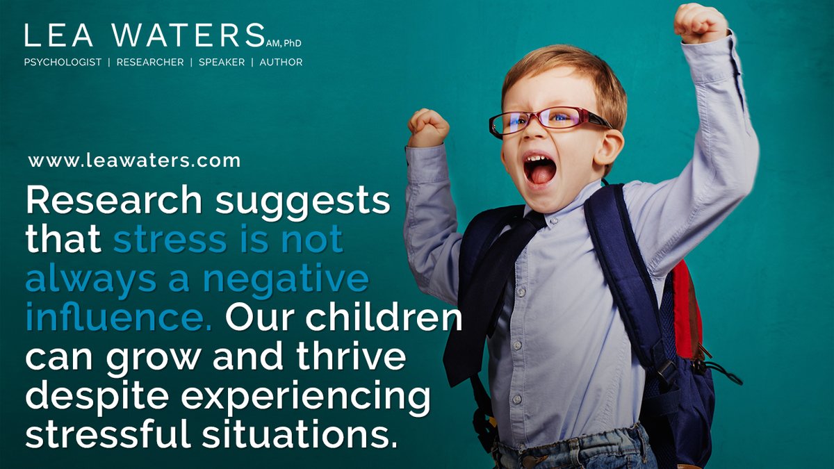 ProfLeaWaters's tweet photo. Research suggests that stress is not always a negative influence. Our children can grow and thrive despite experiencing stressful situations.
Go => https://t.co/PftuOZSBBZ
#positiveeducation #wellbeingcurriculum #educationprogram #wellbeingframework #leawaters #wellbeing https://t.co/Xwja1Llcaj