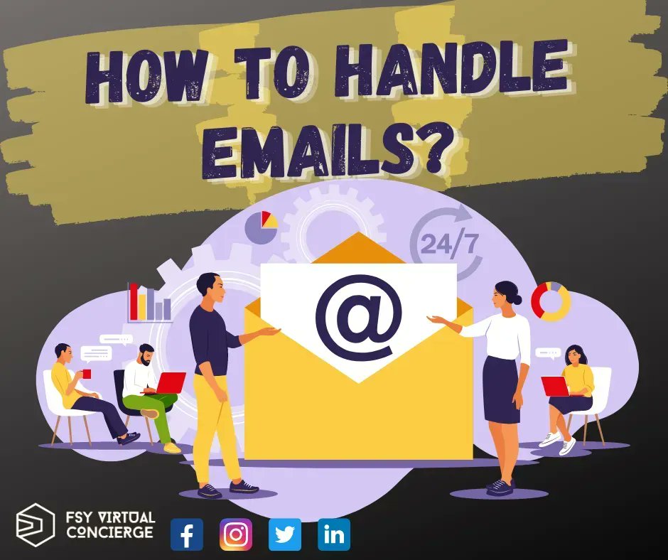 FSYVConcierge's tweet photo. "On average, professionals have more than 200 emails in their inboxes and receive 120 new ones each day but respond to only 25% of them."

See full article: https://t.co/GoHMas6bbv 

#FSYVirtualConcierge
#EmailHandling
#VirtualAssistant https://t.co/9vzEBK7zcp