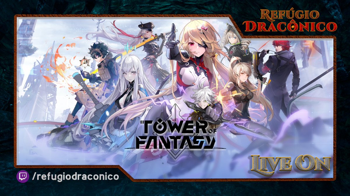 refugiodraconic's tweet photo. KyokuSama: Vamos de live surpresa jogando Tower of Fantasy! Chega mais pra jogar junto e bater um papo com a gente no servidor "Pegasus".

https://t.co/9UeNu4MYaR

#toweroffantasy #mmo #adventure #anime #gatcha https://t.co/12vKCdjErm