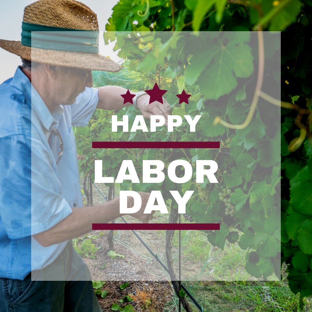 Hope everyone had a wonderful, safe holiday! Maybe even enjoyed a little of the fruits of the labor of the Texas Hill Country....the wine that is 😉🍷 #txhillcountry #txwine #drinkitallin #laborday