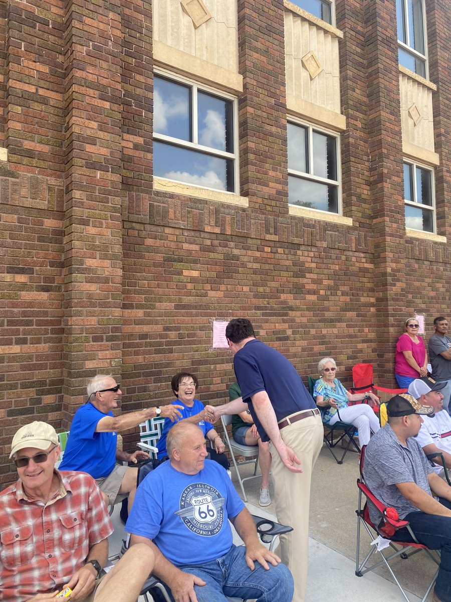 Flood4Nebraska's tweet photo. The Schuyler Labor Day Parade is a fantastic event with so many friendly people. Thank you for all the support! #TeamFlood https://t.co/W3yFKO8OMS
