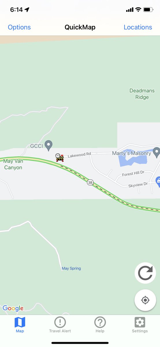 Caltrans District 8 on Twitter "SBCO SR38 closed in both directions