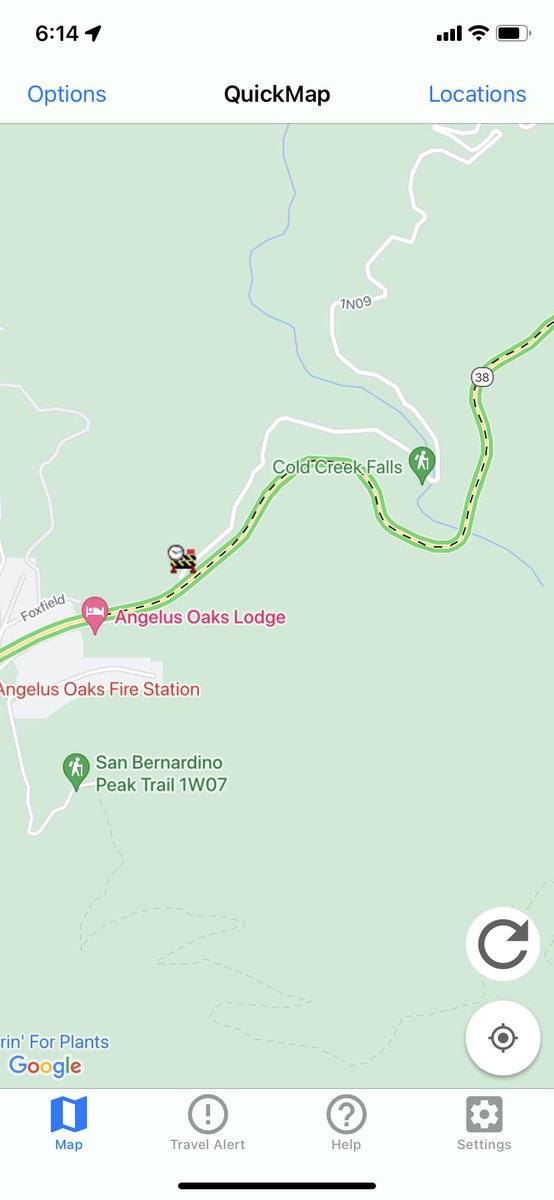 Caltrans District 8 on Twitter "SBCO SR38 closed in both directions