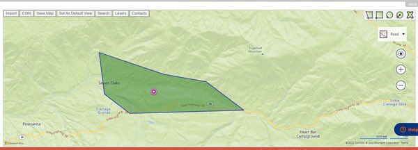 YucaipaPD's tweet photo. Evacuation Order ⛔️: The San Bernardino County Sheriff’s Department has issued an evacuation order from Glass Road to South Fork River Road in reference to the #RadfordFire. https://t.co/6DHRM3EcCg