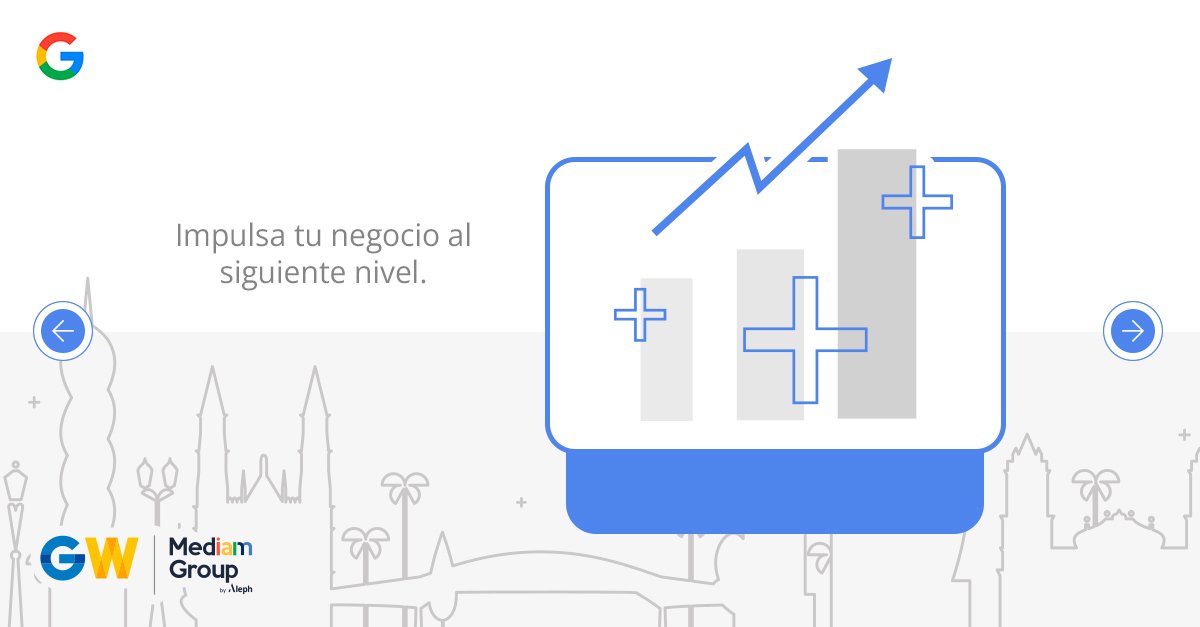 MediamGroup's tweet photo. No pierdas la oportunidad de mostrar tus anuncios: opta por una estrategia conjunta de Búsqueda + Display y llega aún más lejos con anuncios responsivos que se adaptan a cada espacio publicitario.
#GoogleWeekbyMediam #MediamGroup https://t.co/55b6QPhChw