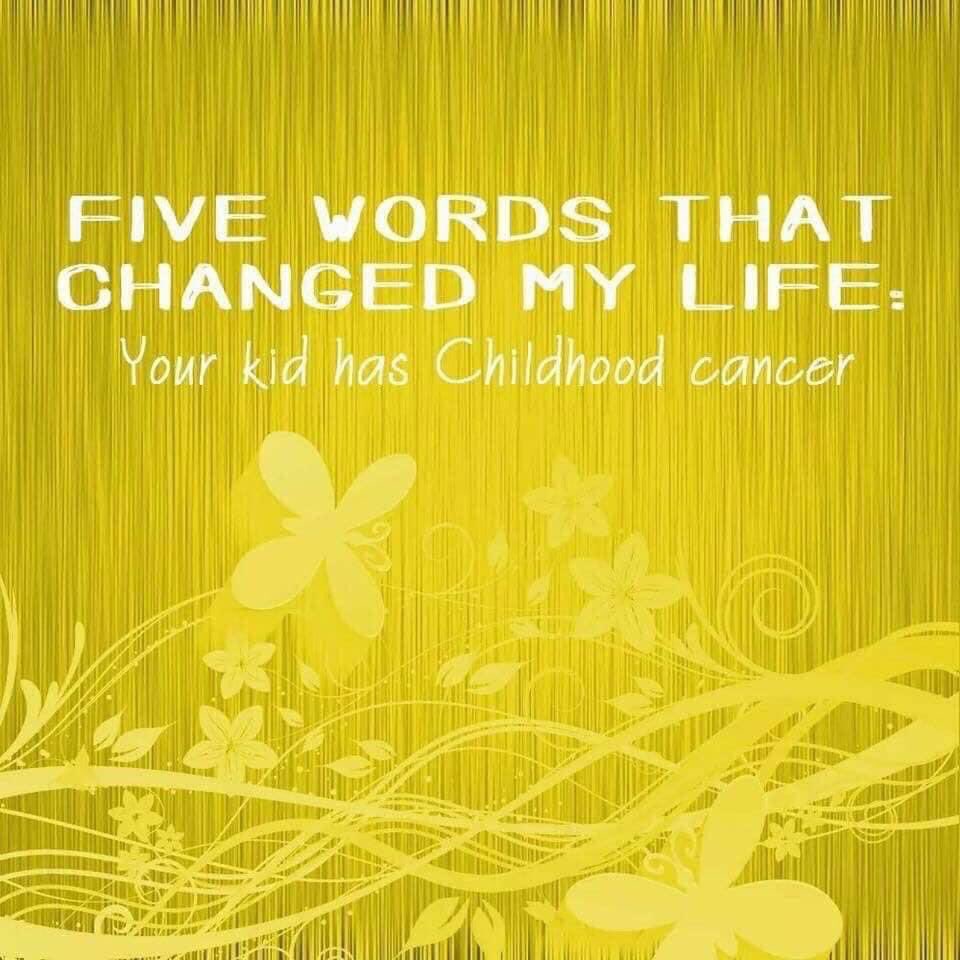 fellcar1's tweet photo. You don’t know until you hear it yourself. #ChildhoodCancer https://t.co/vLUNNdZ4Lk