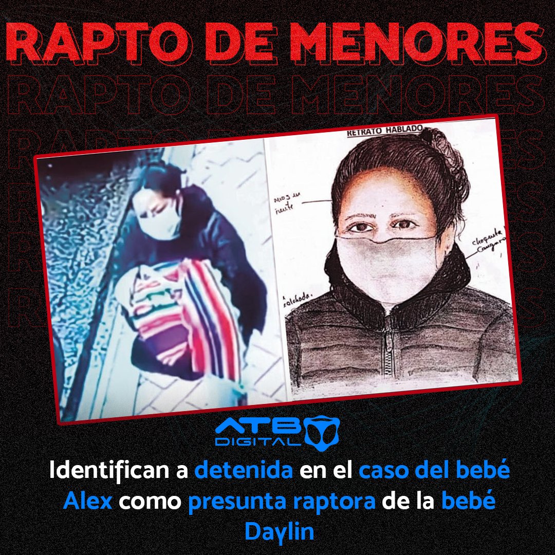 EnConexionbol's tweet photo. La estudiante de enfermería que tiene detención preventiva por su presunta vinculación en el rapto del bebé Alex, fue reconocida como la #raptora de la bebé #Daylin, tras un desfile identificativo en Cámara Gesell.
#ATBDigital
#ATBNoticias
https://t.co/mYlLLwIXFE https://t.co/jBbgtxboPt
