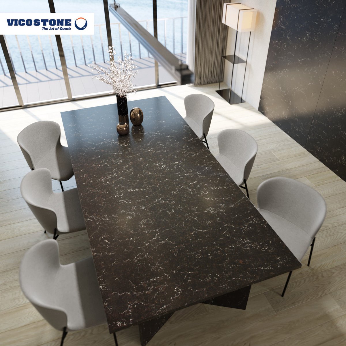 VicostoneGlobal's tweet photo. VICOSTONE's dinner table will always make your kitchen shine, regardless of your interior kitchen design styles. VICOSTONE adds a unique highlight to the living space, making it more impressive and reflecting each
#vicostone #countertops #quartz #quartzsurfaces #vanitytop https://t.co/aqHXIKZAUn
