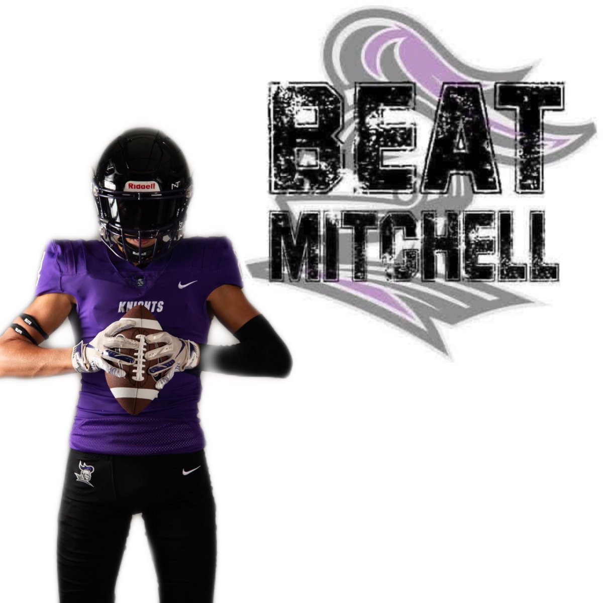 kaden_paghense's tweet photo. Yes Brother!! Rivalry week!! #beatmitchell #goknights #whiteout @KnightsRRHS @RRHSPurplePosse @rrhsknights https://t.co/n0NkKKT02F