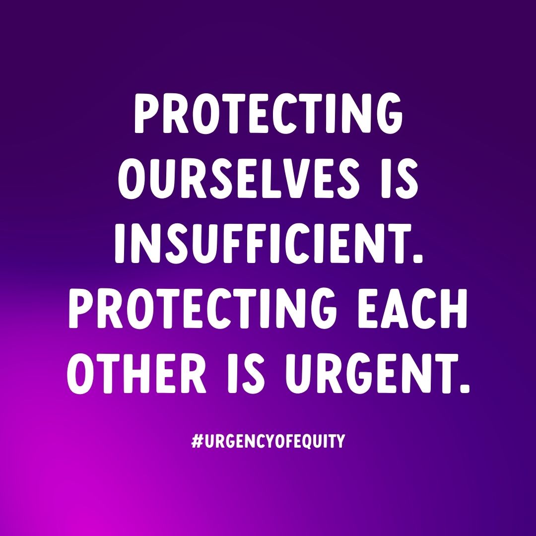 Urgency of Equity V2 is here in time for the 2022-23 School Year! 

Check it out. Organize and Advocate for Layers of Protection in Schools.

Protecting ourselves as individuals is insufficient. 
Protecting each other is urgent.

urgencyofequity.org
#UrgencyOfEquity
