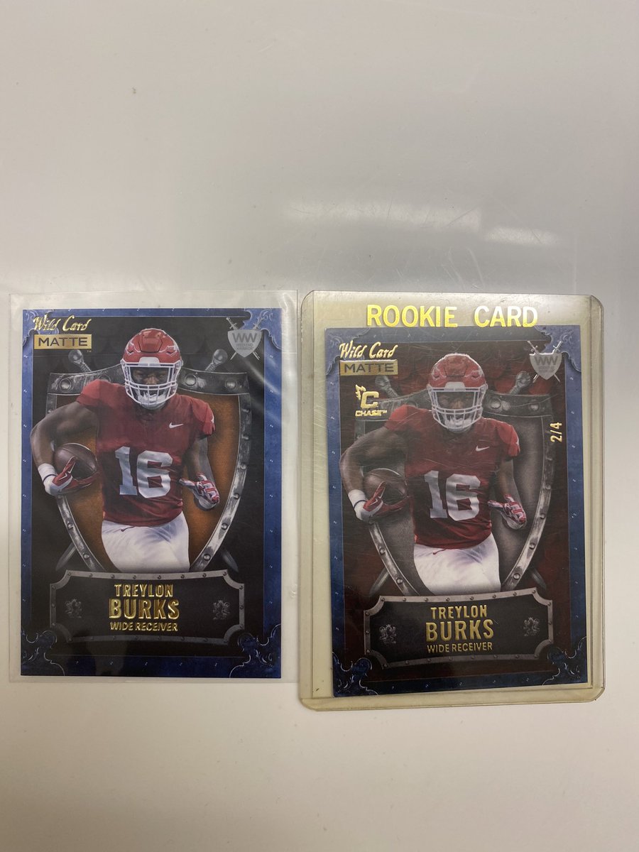 Breece Hall /200 &amp; Rookie Heat - $15
Treylon Burks /4 &amp; Wknd Warrior - $30 Shipping: $4 BMWT or $1 PWE <a href="/HobbyConnector/">The Hobby Connector ™</a> @HiveRetweets <a href="/TheHobby247/">The Hobby 24/7</a> <a href="/CardboardEchoes/">CardboardEchoes</a> RT’s are appreciated 🙏
