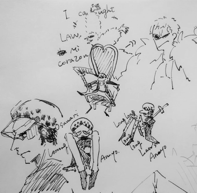 昨日のらくがき 
