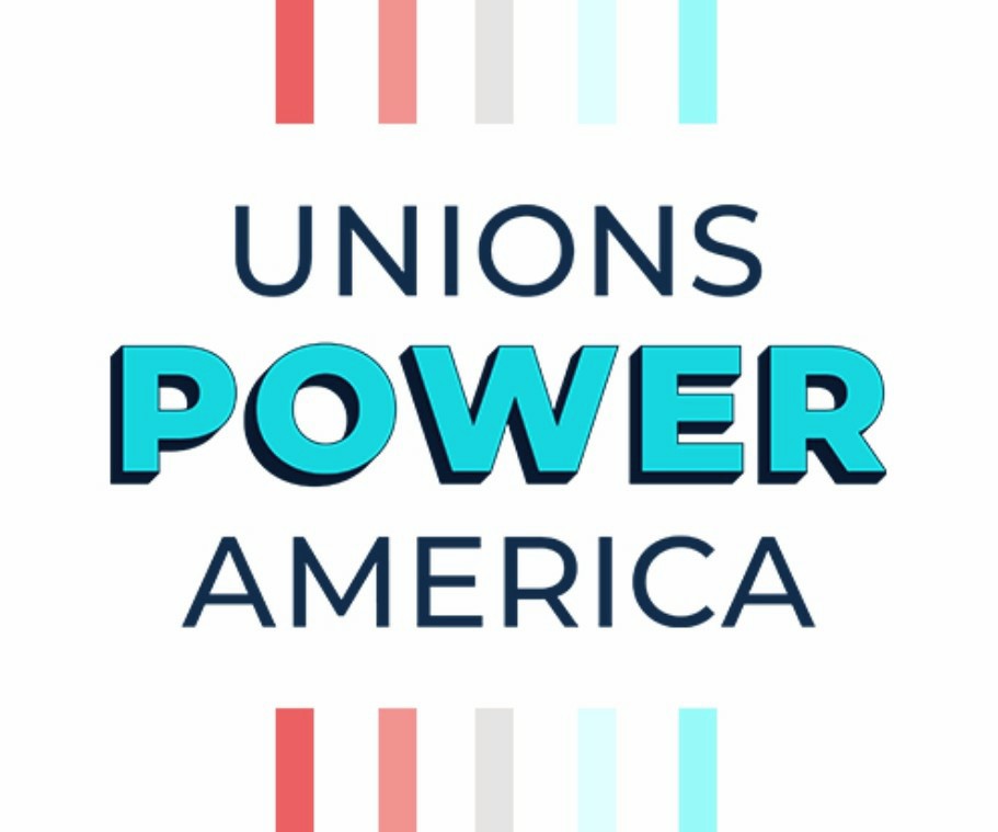 Unions Power America!

#WorkingFamilies 
#Unions 
#Labor 
#CWA 
#AFLCIO 
#VOTE