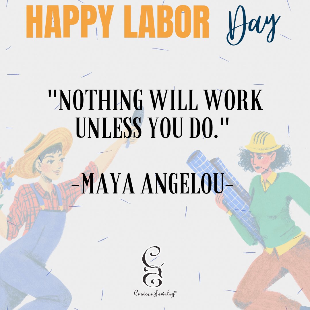 CGCustomJewelry's tweet photo. Happy Labor Day from CG Custom Jewelry!!

#happylaborday #laborday https://t.co/rA5kDgQcAI