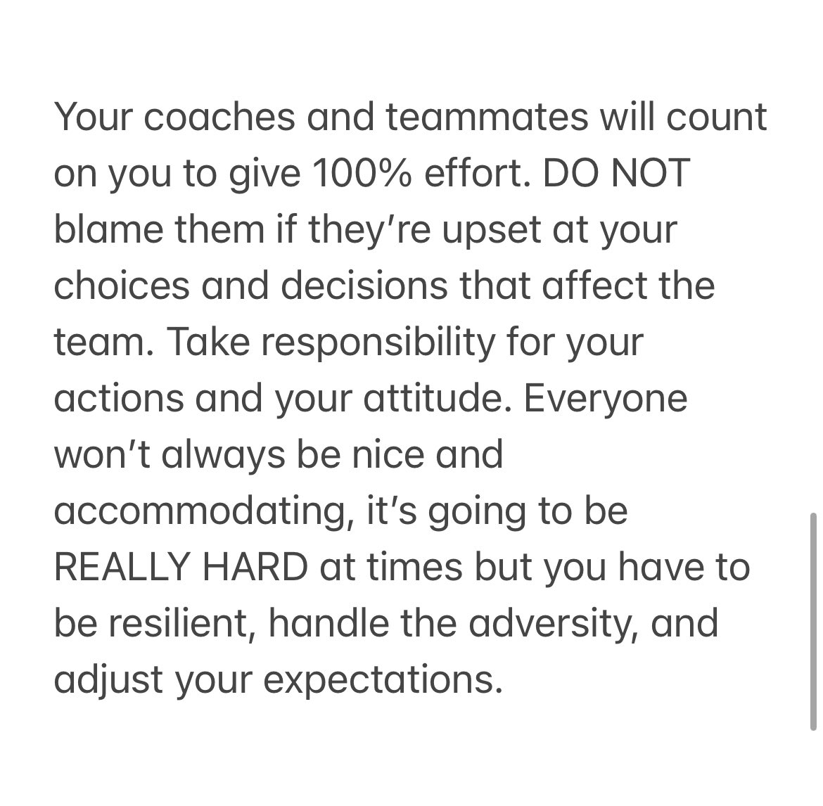 BJacksonGolf's tweet photo. Just a few reminders for those playing college golf or preparing for college life in the future https://t.co/cZvc1c4Ay3