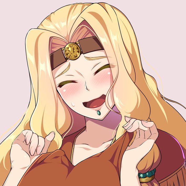 "Gracias mi hermana~!"

Taking the invitation gladly, the goddess let herself flop down onto the kindly offered lap, snuggling back into it with a bright smile.