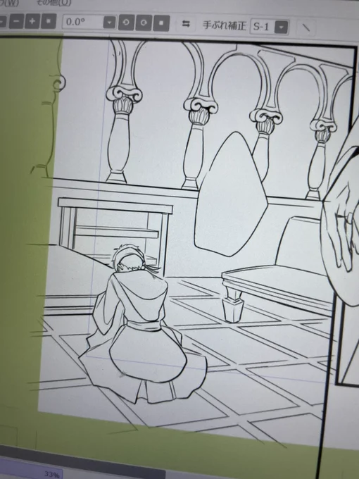 平日にこのコマ描いたことめっちゃ褒めたい 