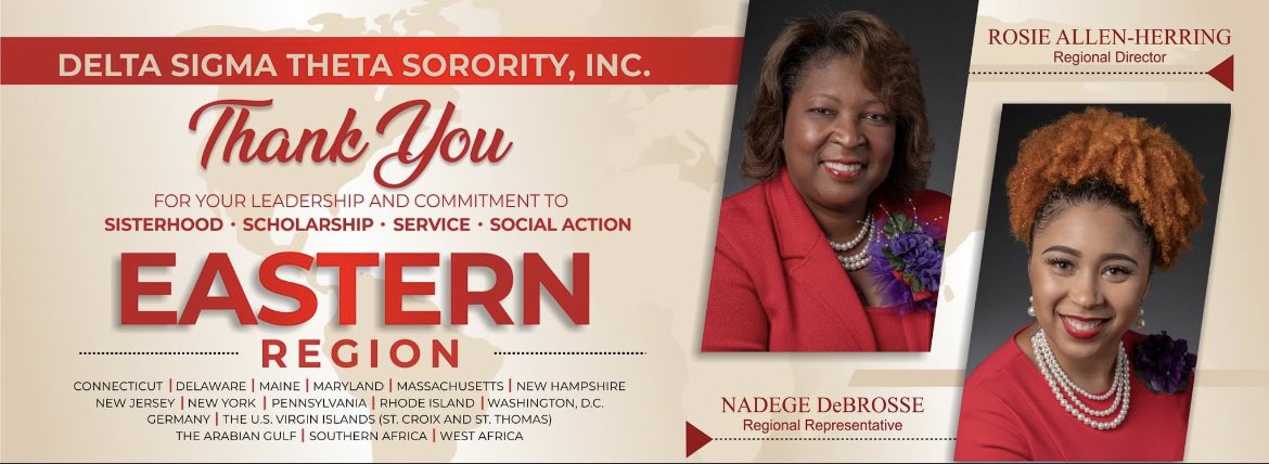 The <a href="/dstinc1913/">dstinc1913</a> Facebook banner says it all.  Thank you Soror Allen Herring and Soror DeBrosse for all you did for the region -#ElevatingExcellence with #EpicSisterhood