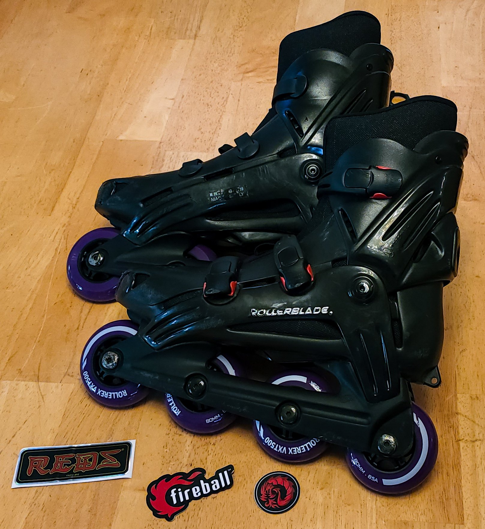 Hi, I'm a dumb FoxCat! on Twitter "New Rollerblades in. Found my Dad's