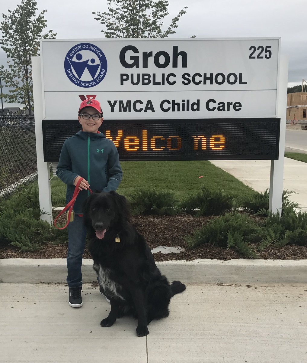Happy 5th anniversary to <a href="/growrdsb/">Groh PS</a>! Wishing you all an awesome start to the new school year!