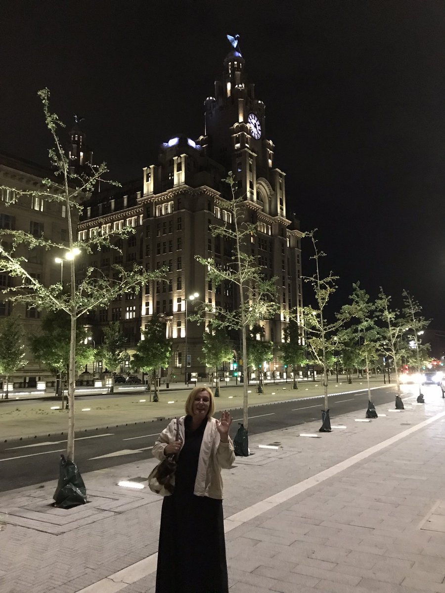 Back in Liverpool with my liver bird