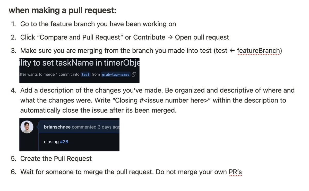 schneedotdev's tweet image. Hello #100Devs,

I&apos;ve worked with a handful of teams now and have helped managed fairly large repos. 

Here is my @github guide for devs who need a little extra help managing their repos, setting expectations for their teams, and understanding commit patterns. Please enjoy! ✅