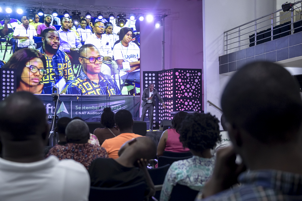 upliftafrika's tweet photo. Yesterday was great. We were inspired by the words of Dumisani Lingamangali Ncube &amp; Franklin OWUSU-KARIKARI
#UPLIFT2022 #MuchMore https://t.co/mr0UqH4LHx