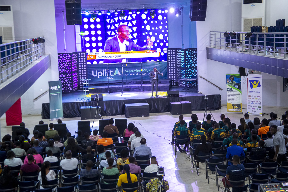 upliftafrika's tweet photo. Yesterday was great. We were inspired by the words of Dumisani Lingamangali Ncube &amp; Franklin OWUSU-KARIKARI
#UPLIFT2022 #MuchMore https://t.co/mr0UqH4LHx