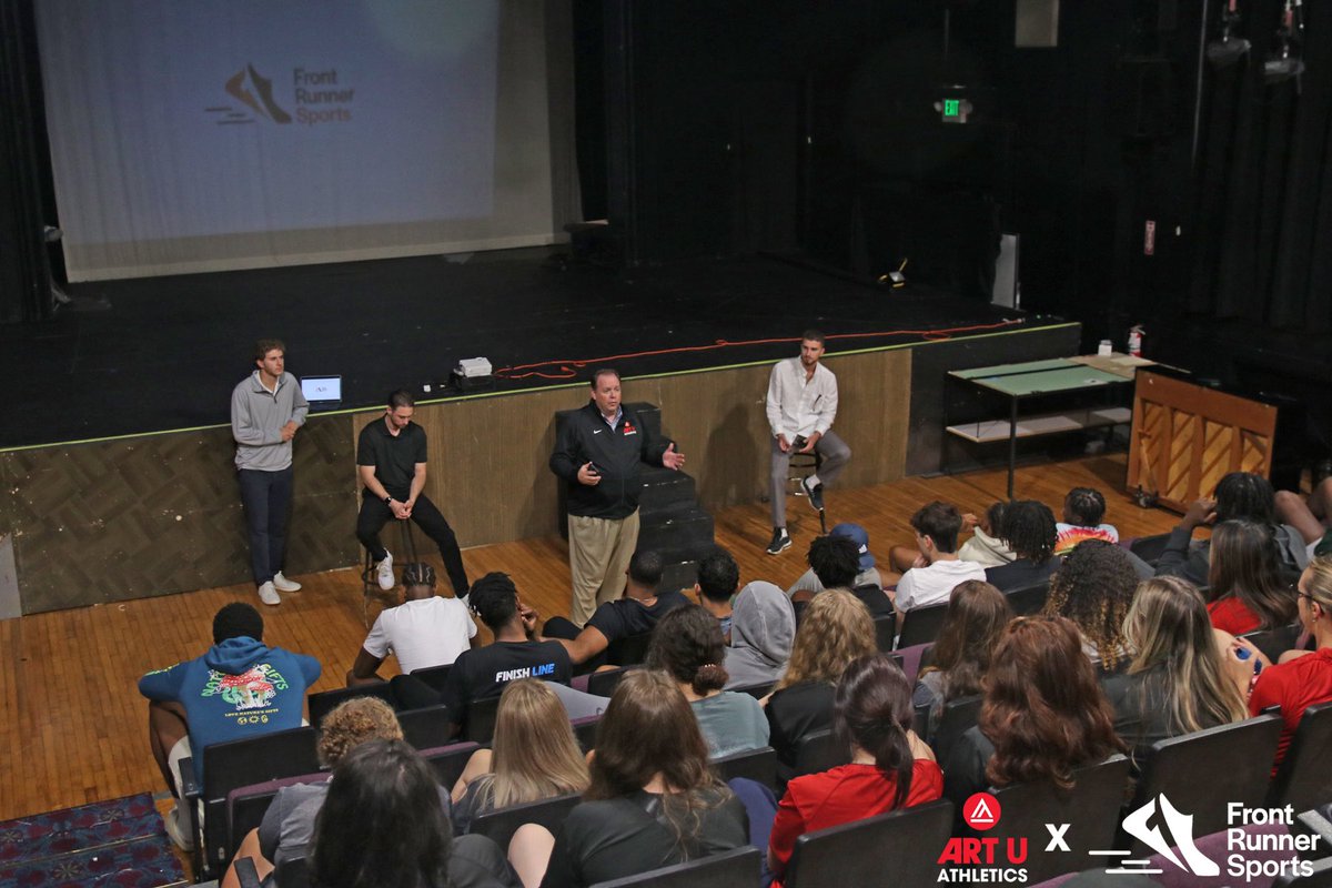 ARTU_Knights's tweet photo. This past Saturday, #ARTU Athletics &amp; Front Runner Sports hosted 6 training sessions of how to maximize student-athlete’s NIL (Name, Image, Likeness) opportunities for the #UrbanKnights this year! #BeArtistBeAthlete https://t.co/q03kWYuT5E
