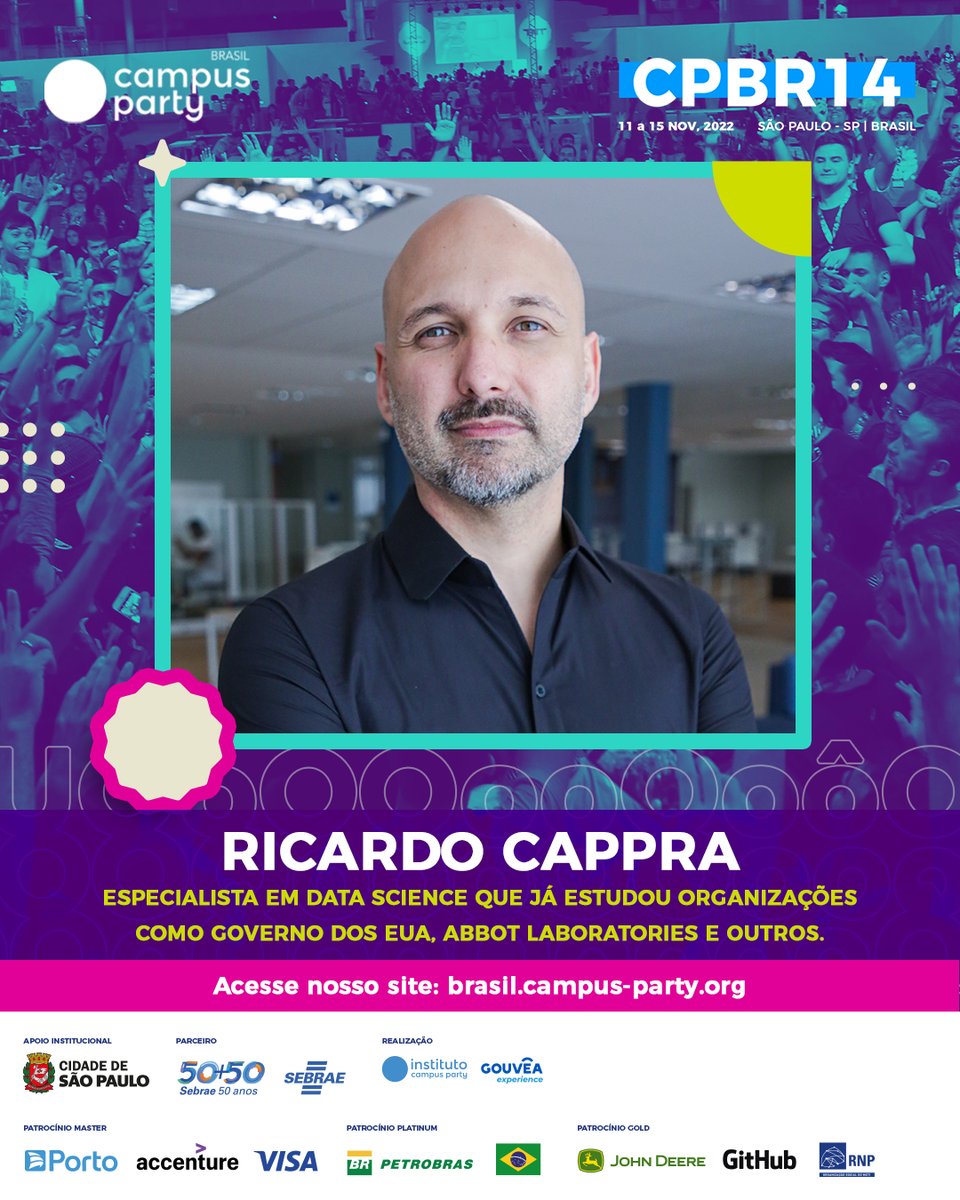 O <a href="/cappra/">Ricardo Cappra</a> é pesquisador de cultura analítica, autor e empreendedor. Fundador do Cappra Institute for Data Science, pesquisa o impacto dos dados na sociedade e nos negócios, criando métodos, projetos, labs e startups que aceleram o desenvolvimento analítico de pessoas e empresas.