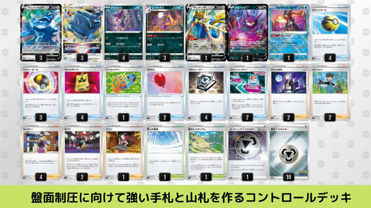 pokeca_book's tweet photo. ジムバトルで優勝したオリジンディアルガデッキをまとめました。

①枚目
ターボ型＋ザシアンVSTAR

②枚目
ロスト型

③枚目
レパルダス型

④枚目
ホウオウV型 https://t.co/u5CZnHGQ57